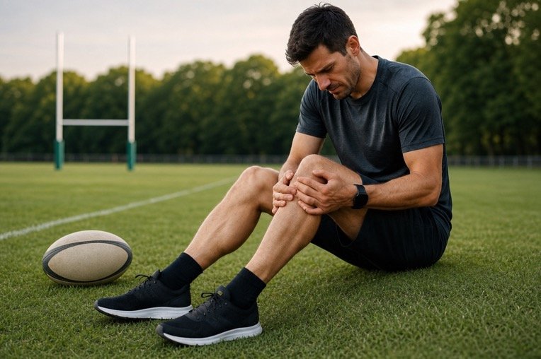 Douleur du genou après traumatisme sportif et suspicion de rupture du ligament croisé antérieur – Dr Pierre DEKEUWER Hyères Toulon Var